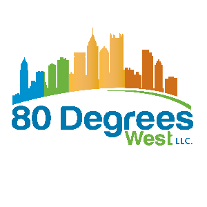 80 Degrees West Logo